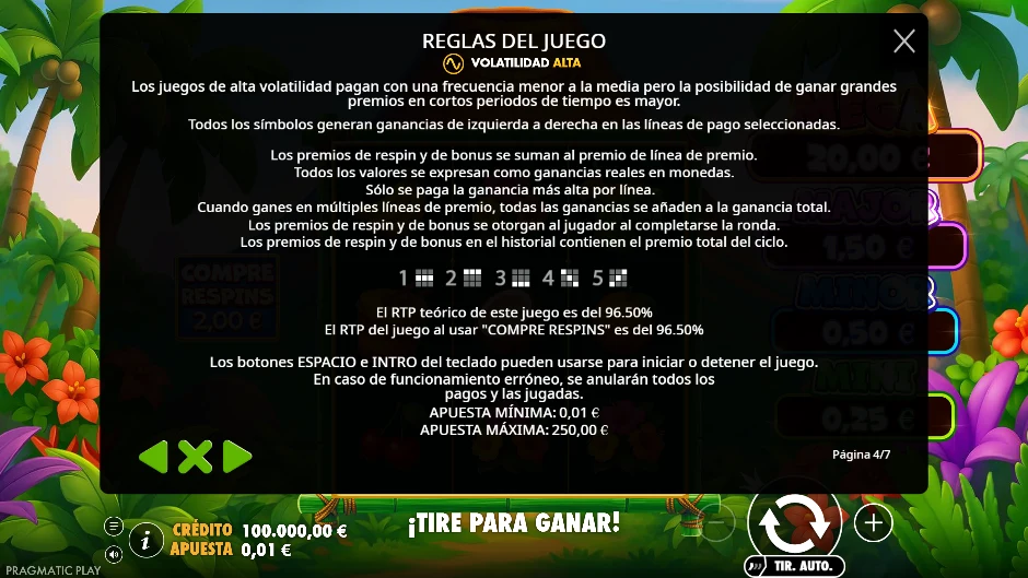 Super Tiki Strike — RTP y volatilidad